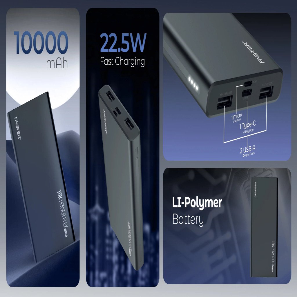 Faster J11 Pro Power bank