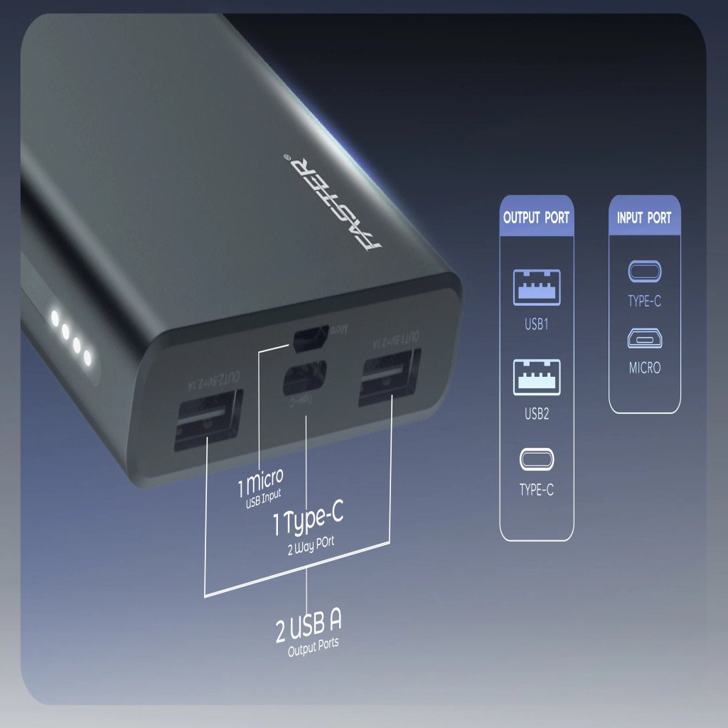 Faster J11 Pro Power bank