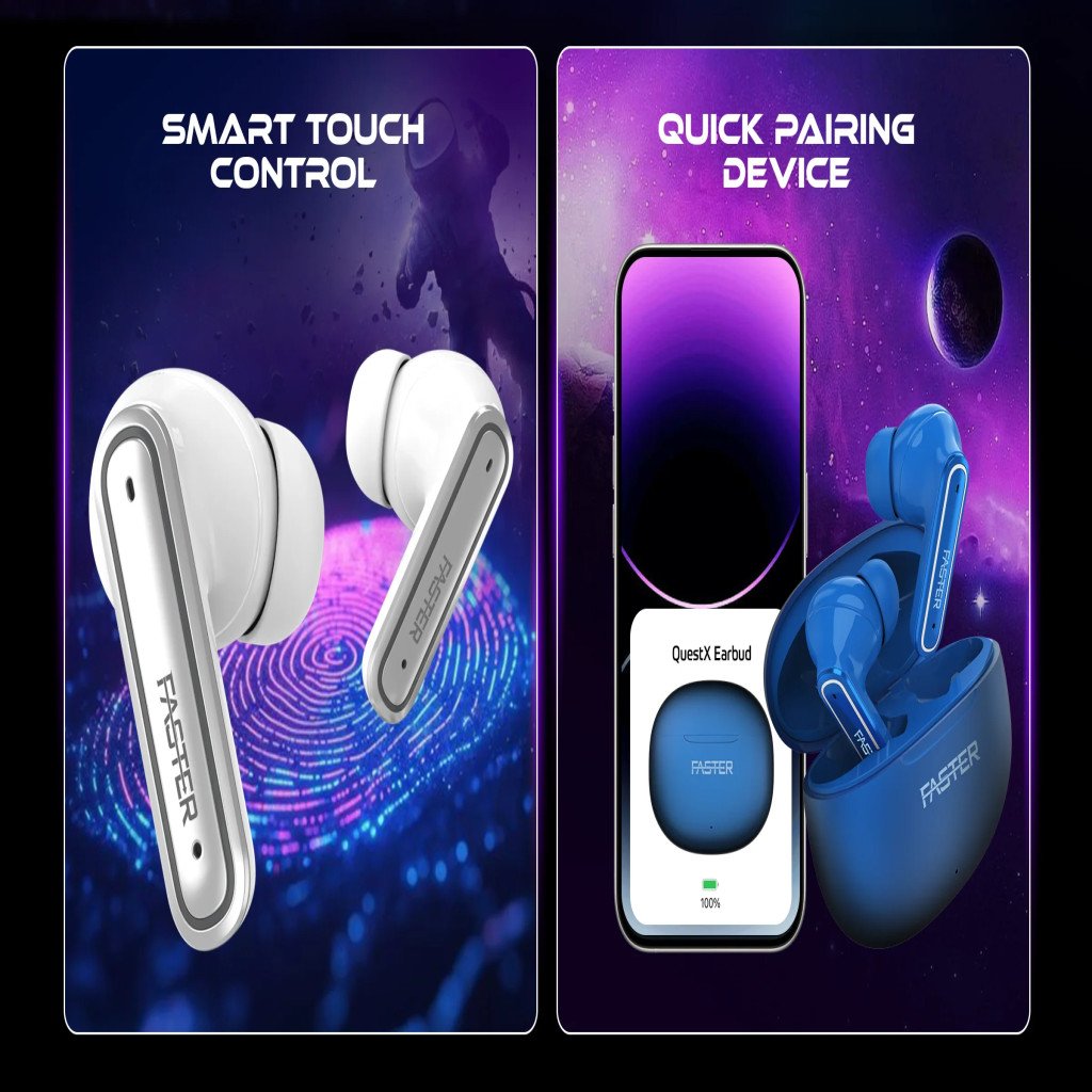 QUEST X FBT-440 EARBUDS FASTER