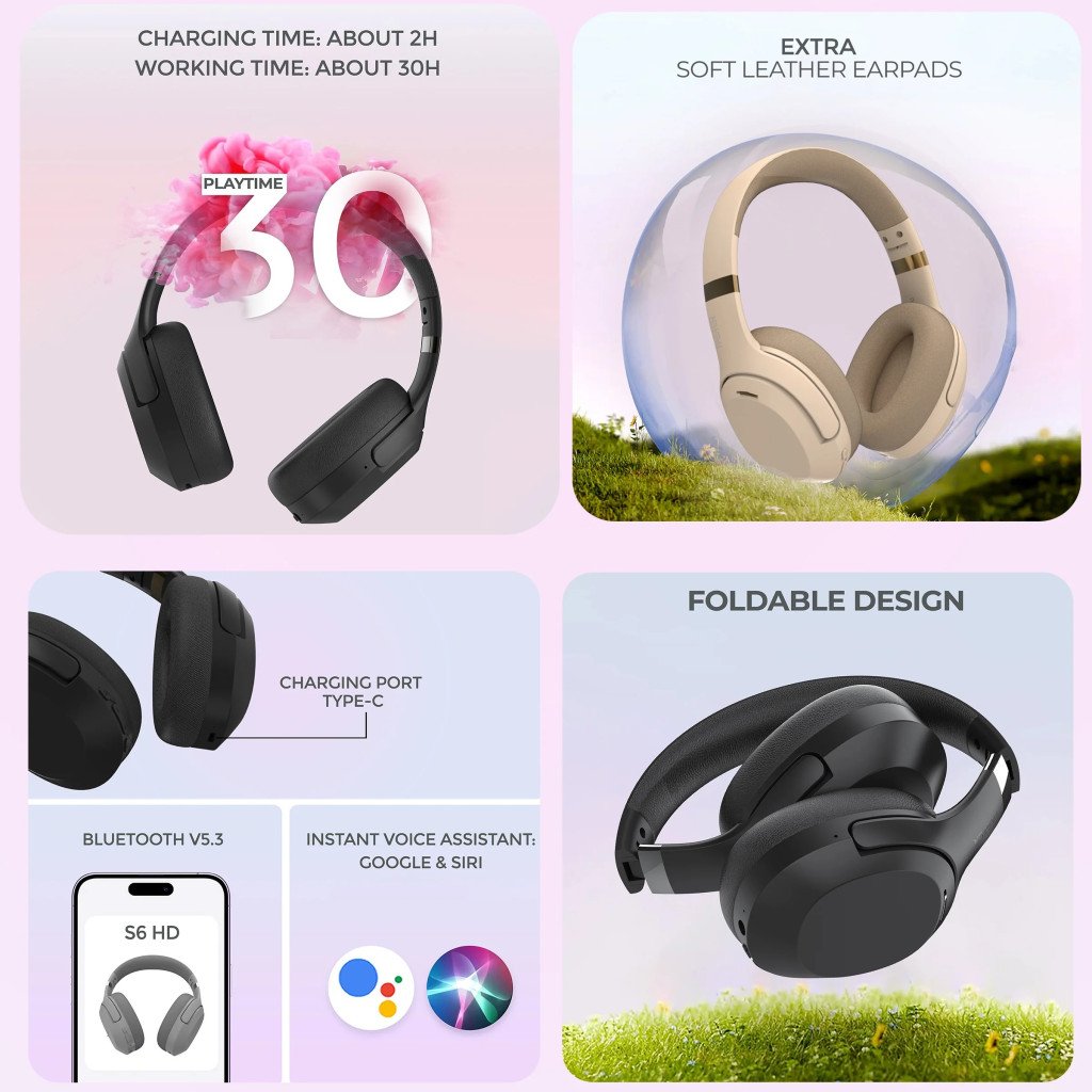 Faster S6 HD Headphones