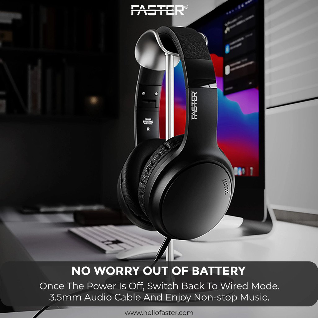 Faster S5 ANC headphones