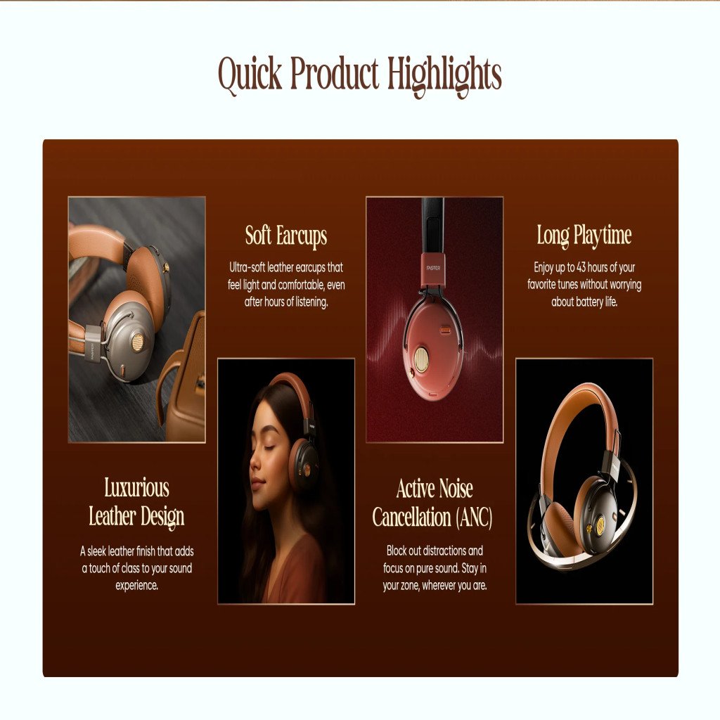 Faster Rove S8 ANC Headphones