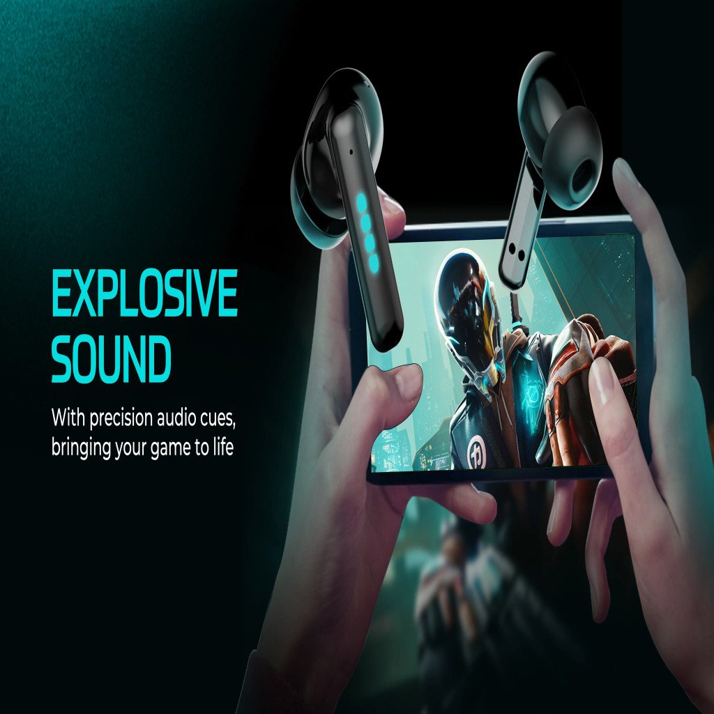 RGBP1 Gaming Earbuds Faster