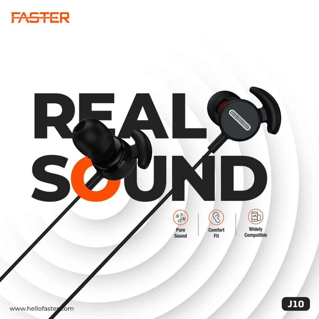 FASTER J10- EARPHONES